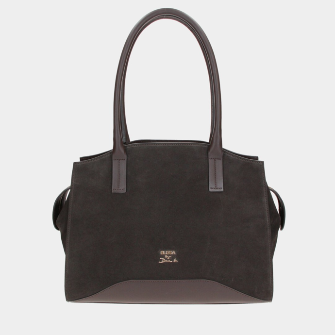 Celý look skvěle doladí shopper kabelka. Tento model koupíte u české značky ELEGA za 9490 Kč.