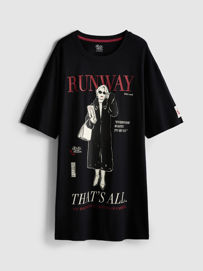 Volná bavlněná noční košile, Primark, 365 Kč