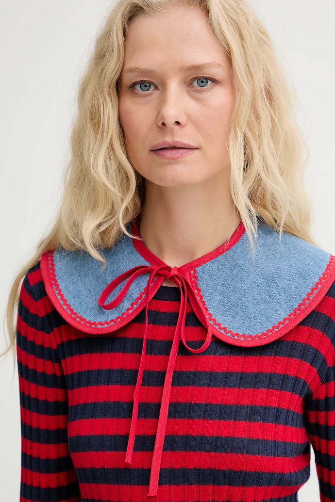 Ozdobný límec z džínoviny, Renewed INTU x Answear.LAB, 1199 Kč