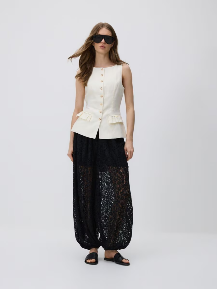 Krajkové kalhoty balloon, Reserved,
999 Kč