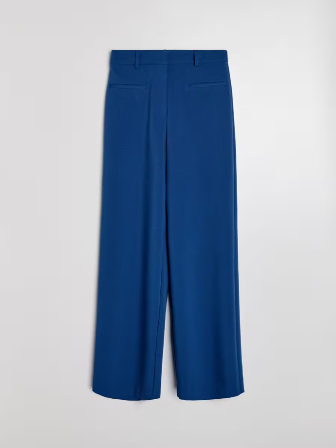 Široké kalhoty s příměsí viskózy, Sinsay, 299 Kč