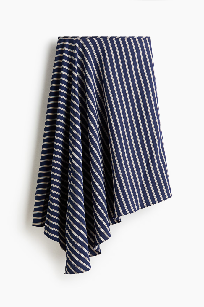Asymetrická sukně s proužky, H&M, 1239 Kč