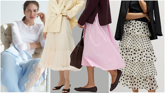 Zapomeňte na mini, pořiďte si midi: Ukážeme vám nejhezčí jarní sukně v délce, která z vás udělá dámu