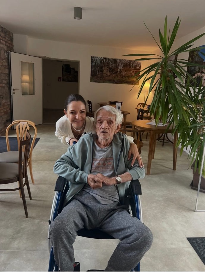 Její tatínek byl pro ní velmi důležitý.