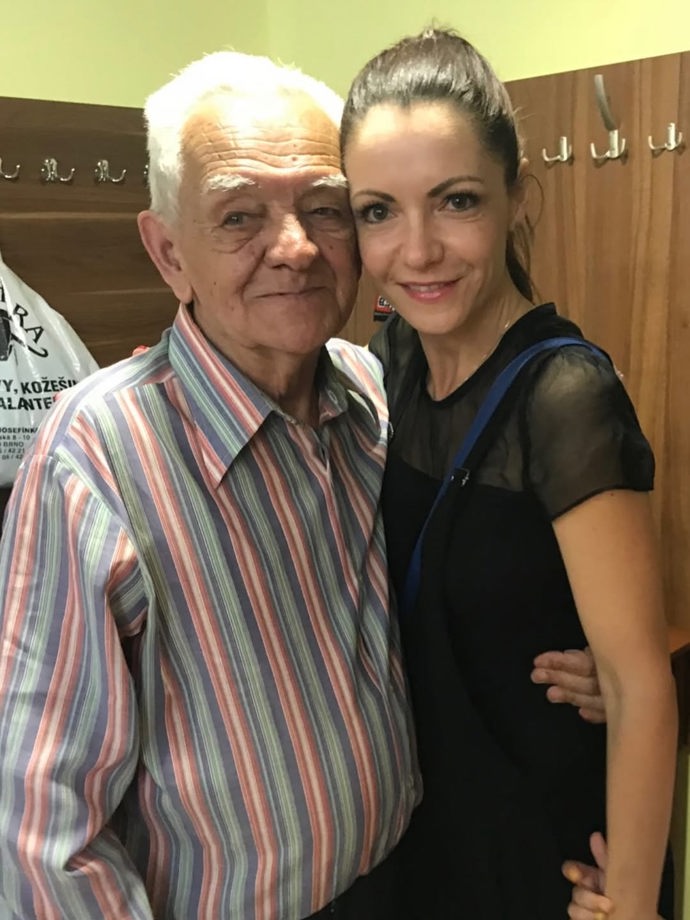 Na svém Instagramu následně sdílela dojemné fotografie.