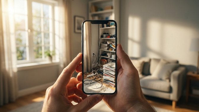 Váš mozek vám o nepořádku v bytě lže: Tato finta nekompromisně odhalí zloděje klidu, které vaše oči ignorují