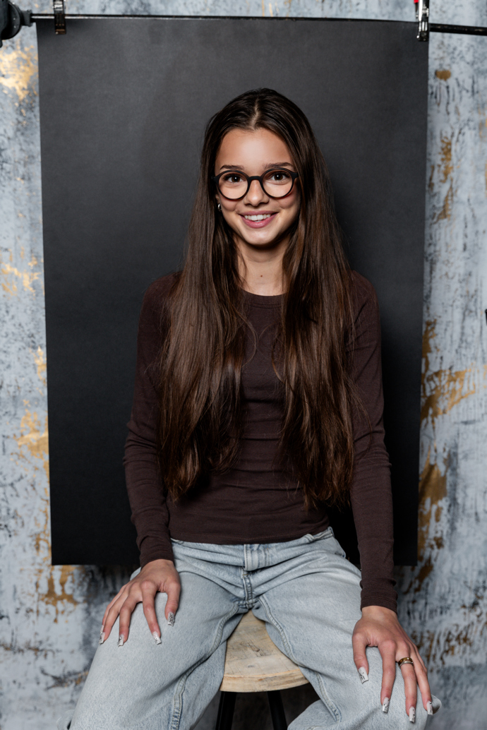 Lotti patří mezi talentované dětské herečky. 