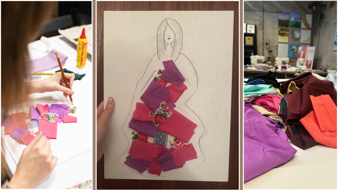 Láká vás šití a práce s látkami? Redaktorka Lifee zkusila kreativní workshop, který zvládnou i úplní začátečníci