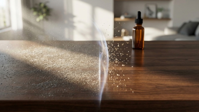 Jak na prach v bytě? Vyzkoušejte glycerin pro antistatický povrch