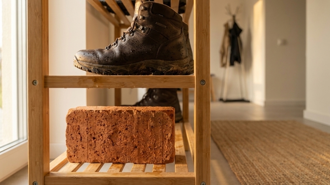 Starý trik s cihlou: Jak zbavit mokré boty vlhkosti i zápachu