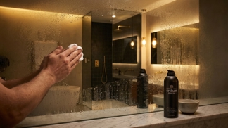 Už žádné marné otírání zrcadla po horké sprše: Tento trik z luxusních hotelů zajistí průzračný výhled na celé týdny