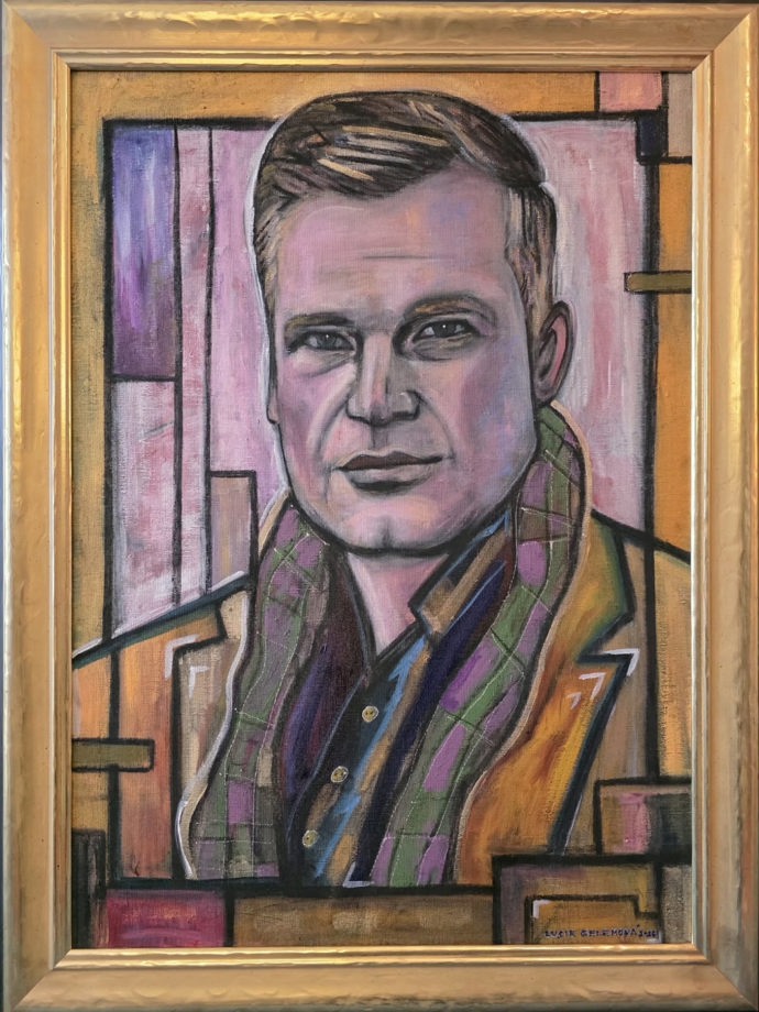 Filip Turek se stal modelem Lucie Gelemové.