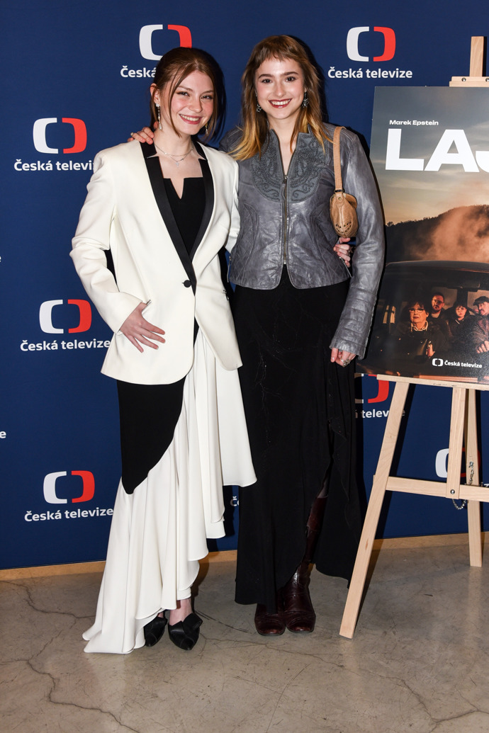 Sophia Šporclová na premiéře filmu Lajf.