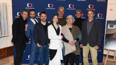 FOTO: Herci a tvůrci filmu Lajf.