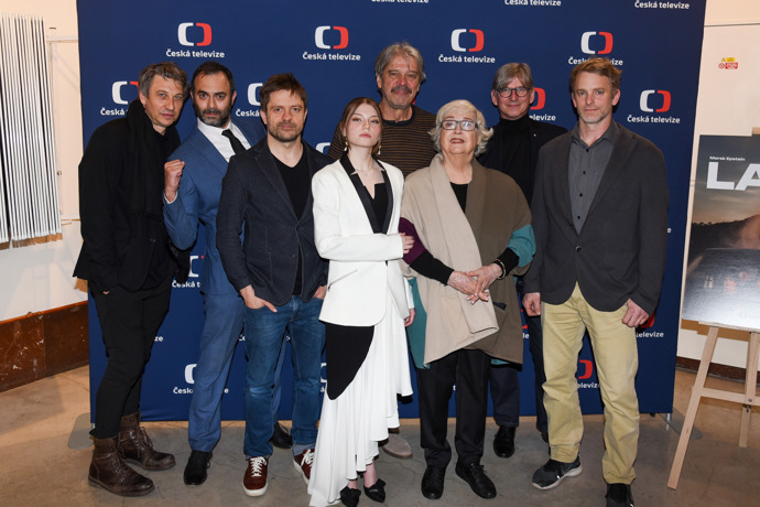 Herci a tvůrci filmu Lajf.