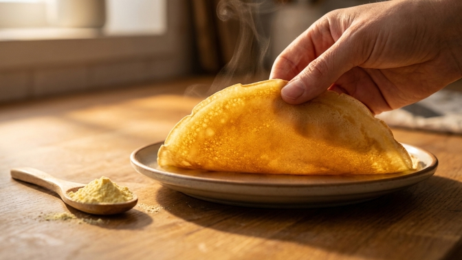 Palačinky už na pánvi nikdy nebudete lovit po kouskách: Tato finta zajistí takovou pružnost, že zůstanou snově vláčné i druhý den