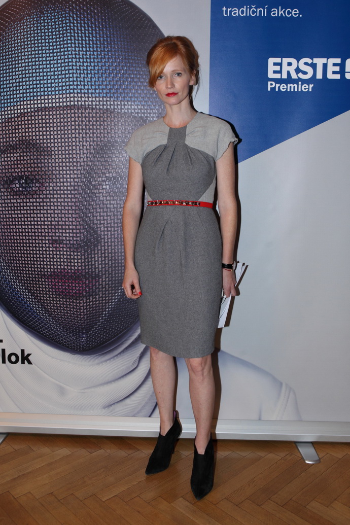 Mezi oblíbené kousky Ani Geislerové v minulosti patřily i pouzdrové šaty.