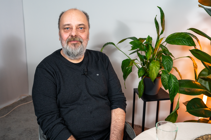 Scenárista Petr Jarchovský navštívil talkshow Na kafeečko. 