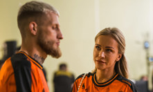 Nela Slováková je Roušalovi velikou oporou.