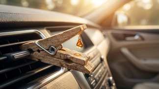 Vyhoďte drahé a agresivní osvěžovače: Tento trik s kolíčkem na prádlo v autě nahradí chemii a ušetří vám peníze i zdraví