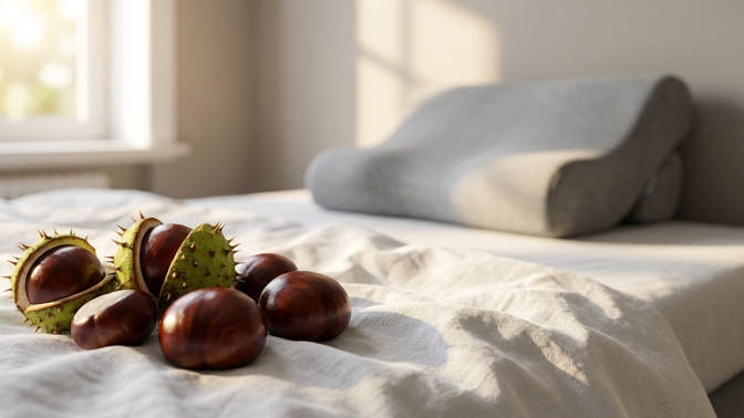 Pomáhají kaštany pod polštářem? Trik pro lepší spánek a méně únavy