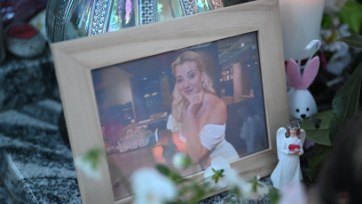 FOTO: Hrobeček Aničky Slováčkové na Vinohradském hřbitově.