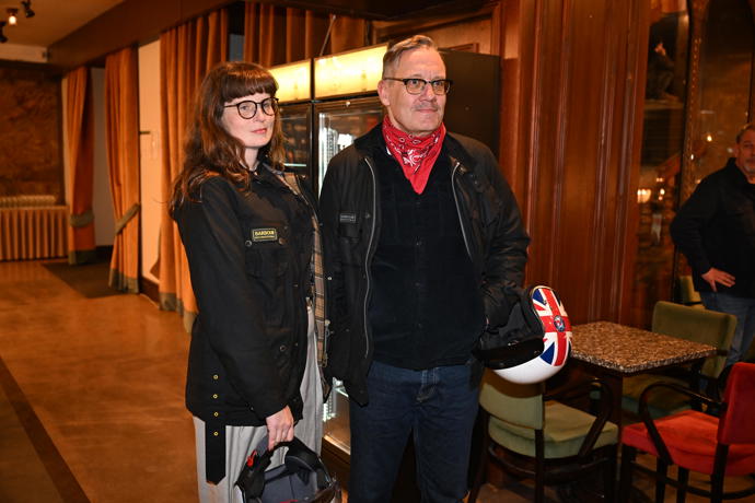 Dalším slavným párem byli David Matásek s manželkou Evou. 