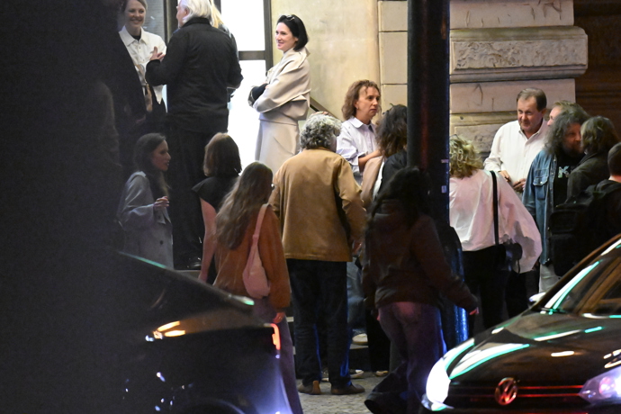 Nechyběl ani bývalý ředitel České televize Petr Dvořák. 