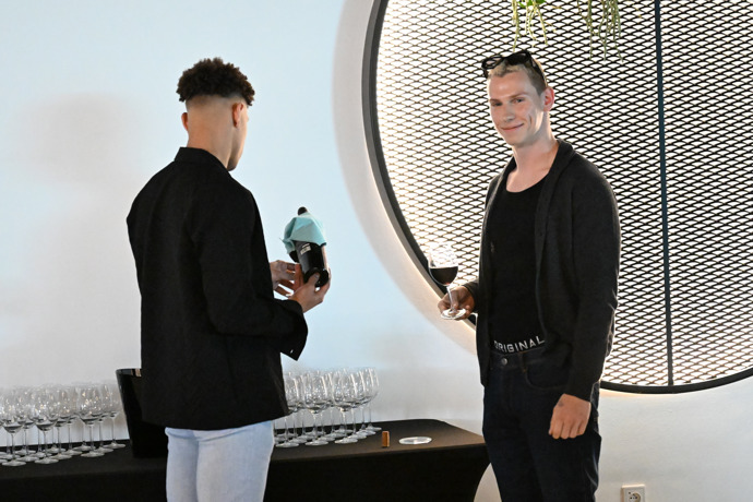 Pavel Tóth měl dobrou náladu. 