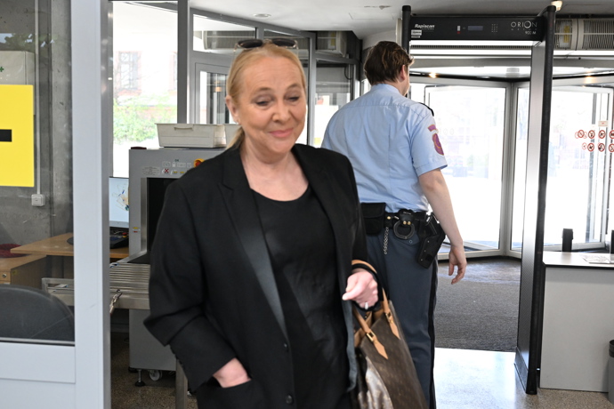 Milan Baroš u soudu.