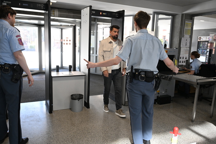 Milan Baroš u soudu.