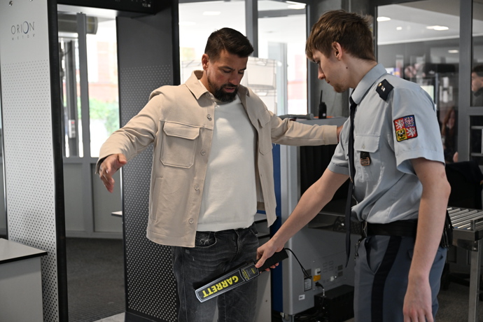 Milan Baroš u soudu.