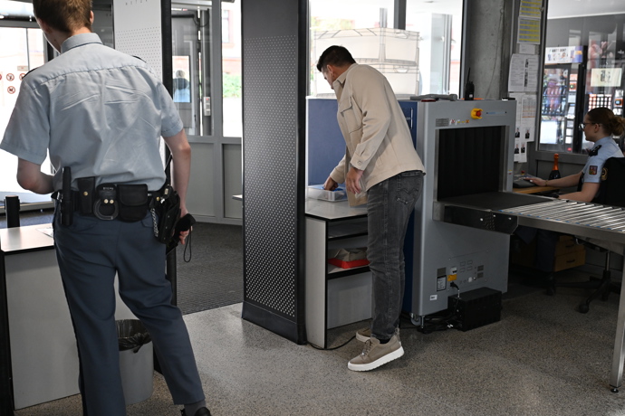 Milan Baroš u soudu.