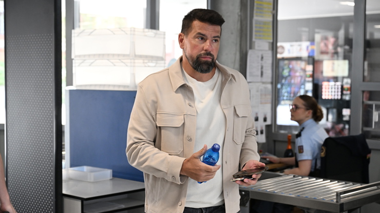 Milan Baroš u soudu.