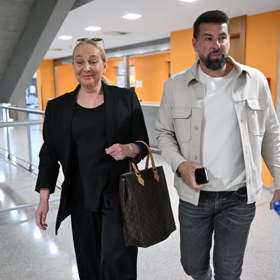 Milan Baroš u soudu.