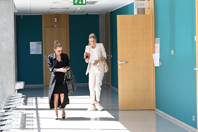 Exmanželka fotbalisty si po jednání procházela těžkými chvílemi.