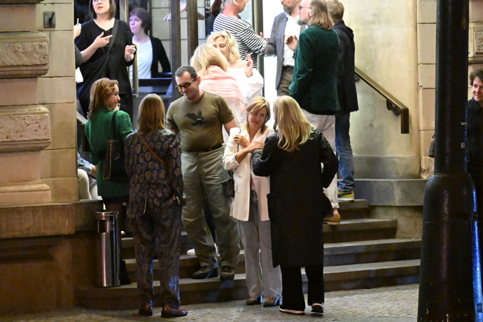 S Jitkou Schneiderovou se pozdravila Dagmar Havlová.