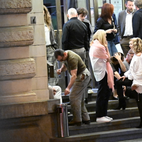 Ondřej Vetchý nemohl na oslavě narozenin Ani Geislerové chybět.