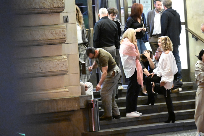 Ondřej Vetchý nemohl na oslavě narozenin Ani Geislerové chybět.