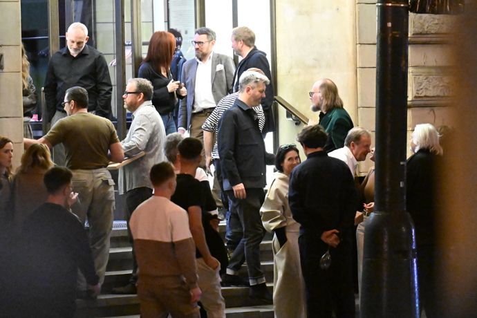 Ondřej Vetchý nemohl na oslavě narozenin Ani Geislerové chybět.