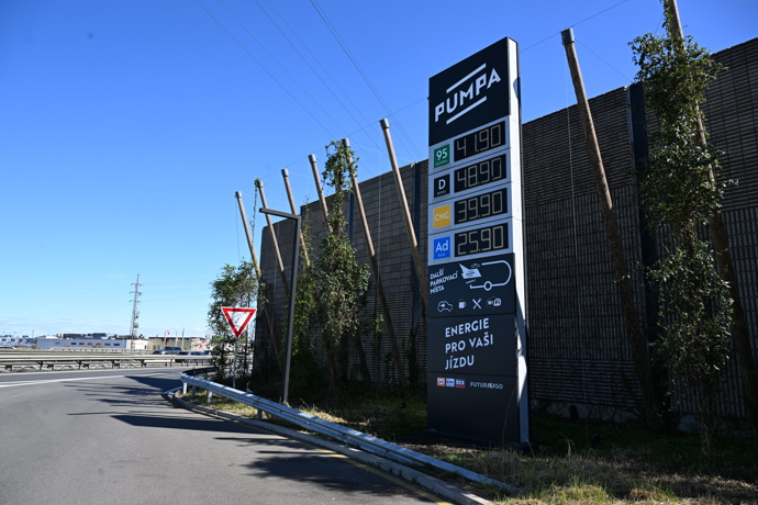 Pumpa Andreje Babiše zlevnila o korunu.