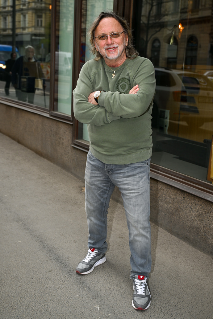 Dalibor Janda dorazil ve skvělé náladě.