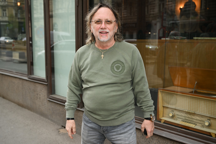 Dalibor Janda dorazil ve skvělé náladě.