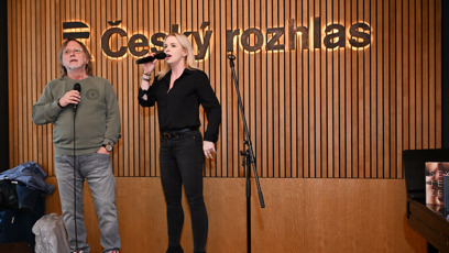 FOTO: Jiřina Anna Jandová vystupuje po boku otce Dalibora Jandy.