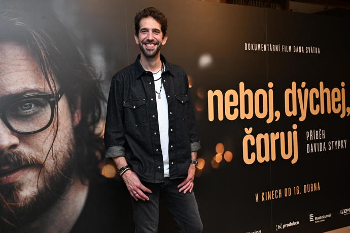 Na premiéru dorazil Jindra Polák. 