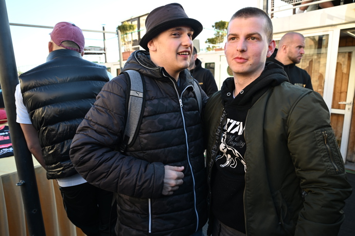 Rozloučit se přišel i Kukis.