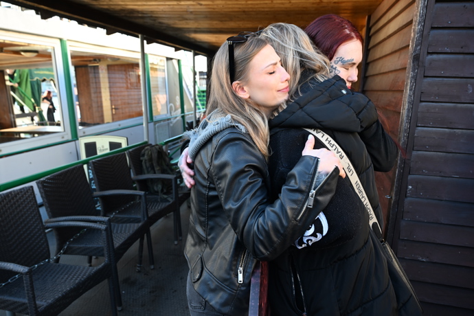 Poslední rozloučení s Mínou bylo velmi dojemné.