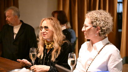 FOTO: Kateřina Žbirková si dala něco dobrého k pití.