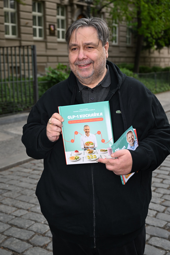 Nechyběl ani Luboš Xaver Veselý. 