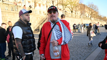 FOTO: Zápasníci Clashe se přišli rozloučit s Mínou.